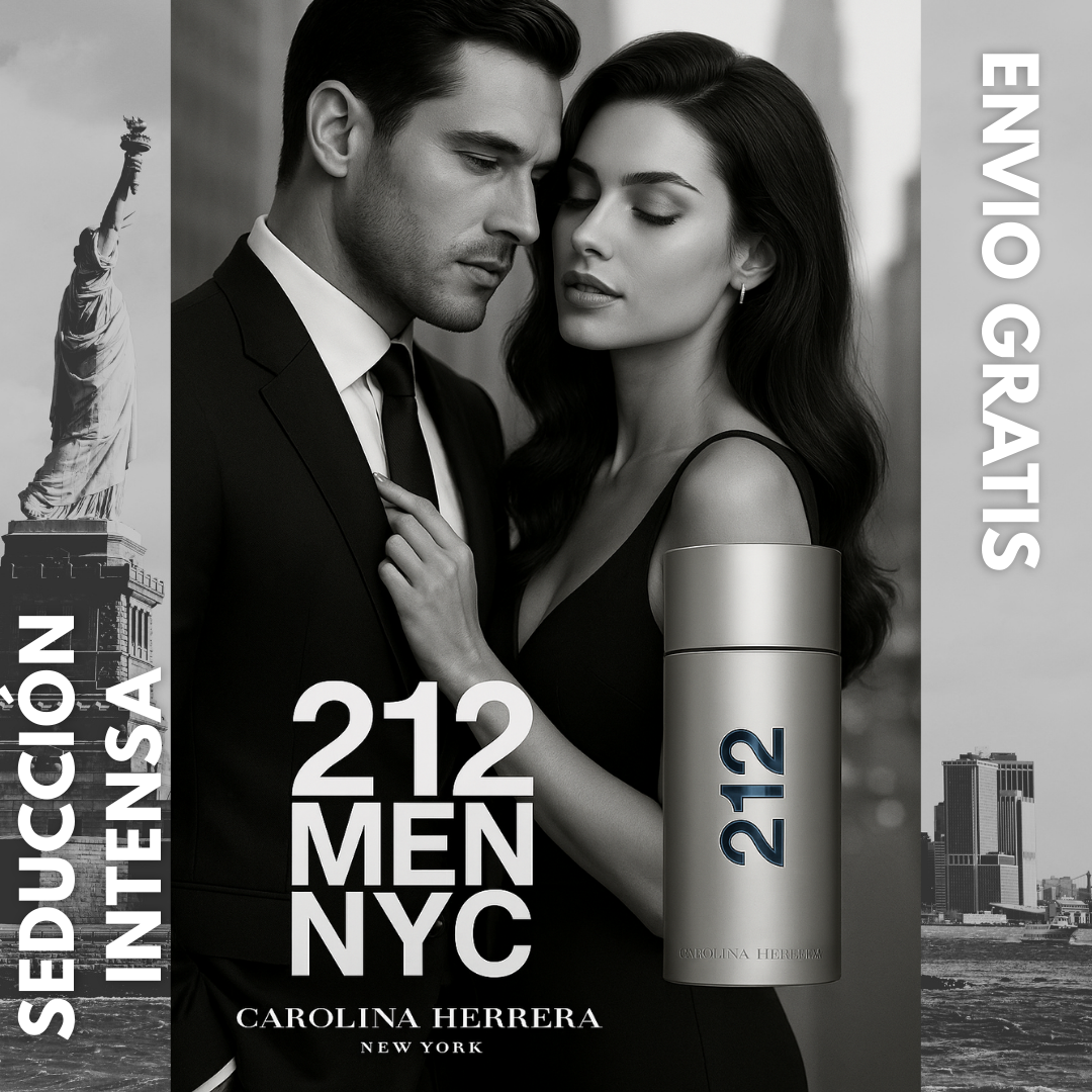 CH 212 MEN NYC | Eau de Toilette 100ml + Obsequio 🎁|