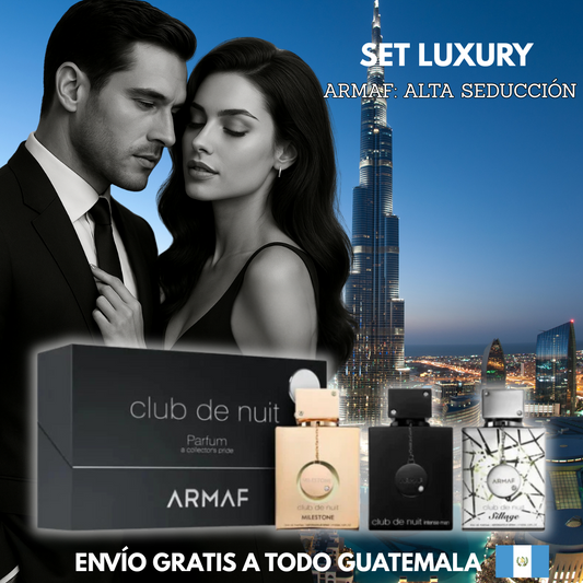 Set Luxury | Club De Nuit Armaf | Exclusivo para caballeros