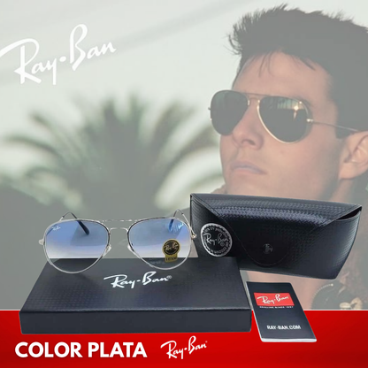 Gafas Rayban® Edición Aviator Con Estuche de Lujo