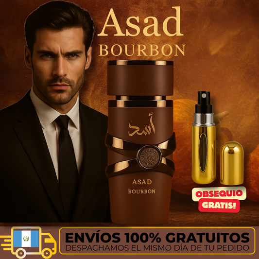 Asad Bourbon | Eau de parfum | 100ml Lattafa + Obsequio
