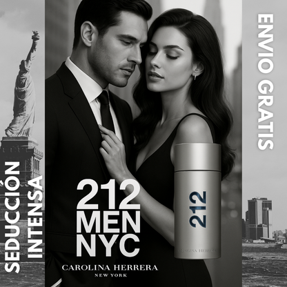CH 212 MEN NYC | Eau de Toilette 100ml + Obsequio 🎁|