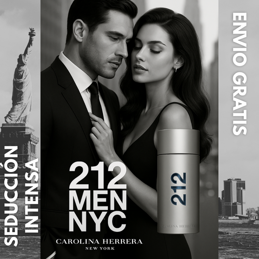 CH 212 MEN NYC | Eau de Toilette 100ml + Obsequio 🎁|
