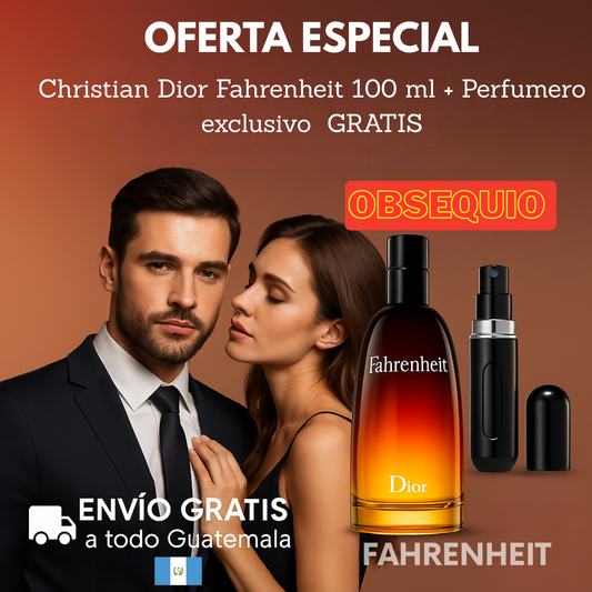 Fahrenheit - Christian Dior - 100ml | Limited Edition + Obsequio 🎁